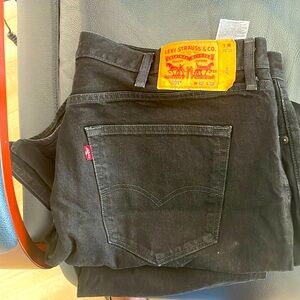 Black Levi Strauss 501 Jeans